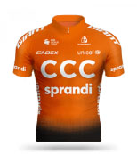 maillot equipe cycliste CCC