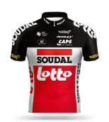 maillot equipe cycliste Lotto Soudal