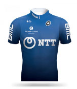 maillot equipe cycliste NTT