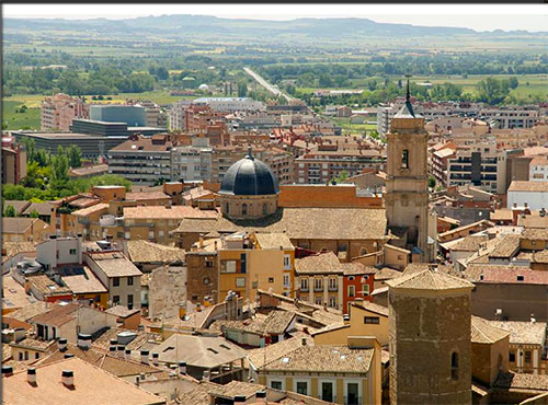 Huesca ville départ de la 5 ème étape la vuelta 2020