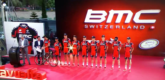 Equipe BMC Racing la vuelta 2015